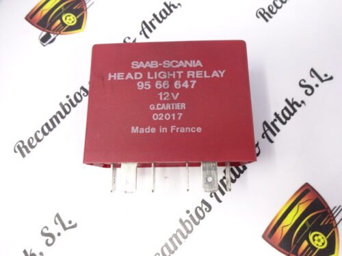 Relé Relais Rele Relay SAAB - SCANIA 9566647 12V G.CARTIER 02017