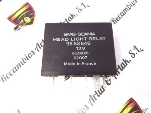 Relé Relais Rele Relay SAAB-SCANIA 9553546 12V G.CARTIER 02007