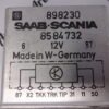 Relé Relais Rele Relay SAAB-SCANIA 8584732 898230 12V