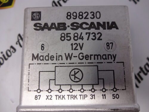 Relé Relais Rele Relay SAAB-SCANIA 8584732 898230 12V