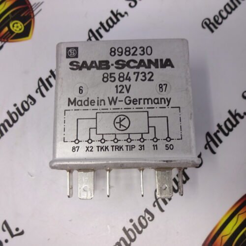Relé Relais Rele Relay SAAB-SCANIA 8584732 898230 12V