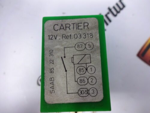 Relé  Relais Rele Relay SAAB 8522310 CARTIER 12V REF 03318