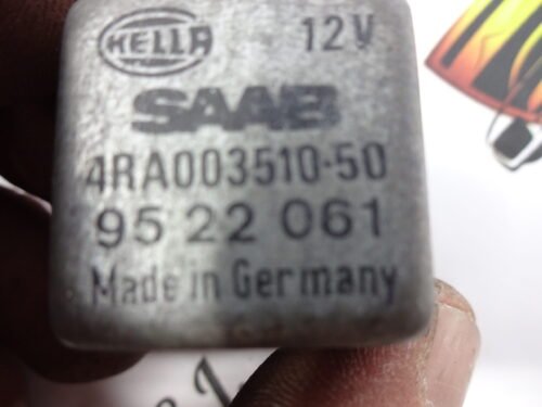 Relé Rele SAAB 9522061 4RA003510-50