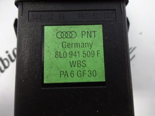 8L 8L0941509F 8LO941509F WBS PA6GF30 Interruptor de emergencia Audi A3 8L 8L0941509F 8LO941509F WBS PA6GF30