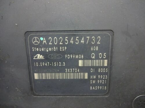 ABS Mercedes A0034318212 Q05 0034318212 A2025454732 10094715123 10020402214