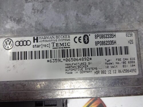 Centralita Bluetooth Teléfono Audi 8P0862335H 8PO862335H