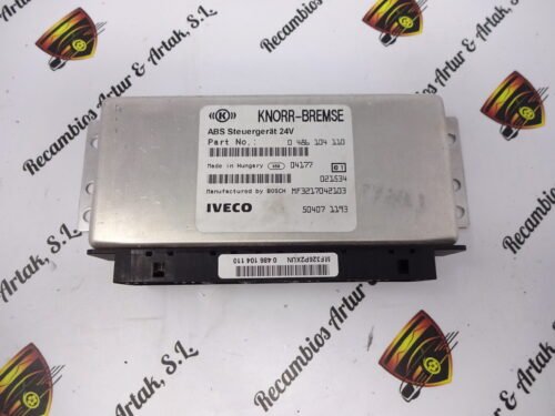 Centralita Knorr-BREMSE ABS  IVECO 0486104110 504071193