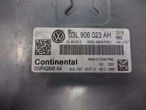 03L906023AH 03L 906 023 AH 5WP42846AA Centralita del motor VW Audi Skoda 03L906023AH 03L 906 023 AH 5WP42846AA