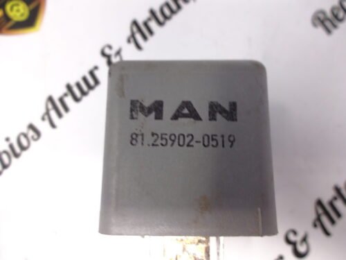 Relé  MAN  81259020519 81.25902-0519