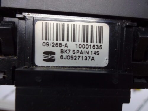 Interruptor de emergencia Seat Ibiza 6J 6J0927137A 6J0 927 137 A  6JO927137A