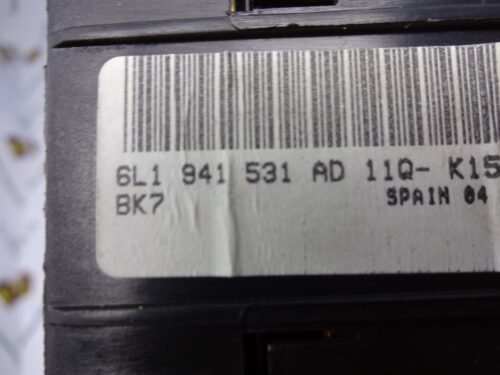 Conmutador de luces  SEAT IBIZA 6L1941531AD  6L1 941 531 AD