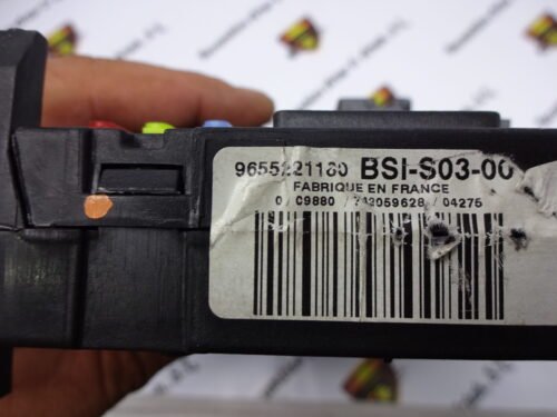 Caja de fusibles PEUGEOT CITROEN S120104600K S120104600 K 9655221180 BSI-S03-00