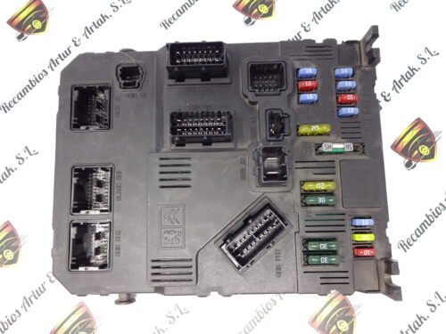 Caja de fusibles PEUGEOT CITROEN S120104600K S120104600 K 9655221180 BSI-S03-00