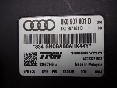 Centralita Knorr-freno EPB Audi 8K0907801D 8KO907801D A2C53281093