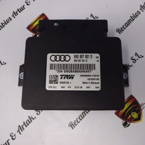 8K0907801D 8KO907801D A2C53281093 Centralita Knorr-freno EPB Audi 8K0907801D 8KO907801D A2C53281093