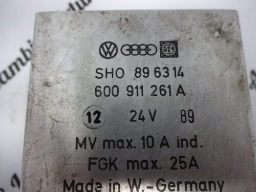 Centralita  MAN  VW Audi Seat Skoda 600911261A 6Q0911261A SHO 896314