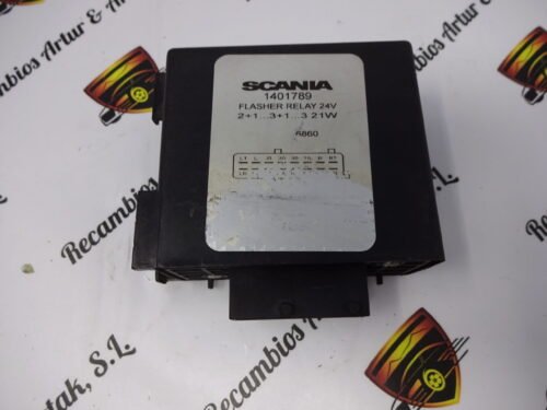 Relé  Rele Scania 1401789 FLASHER RELAY 24V