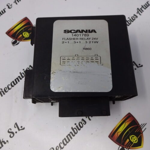 Relé  Rele Scania 1401789 FLASHER RELAY 24V