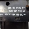Conmutador de Niebla luces  VW  Sharan Seat Ford 7M1941531M 95VW13K196BCW 98504051507