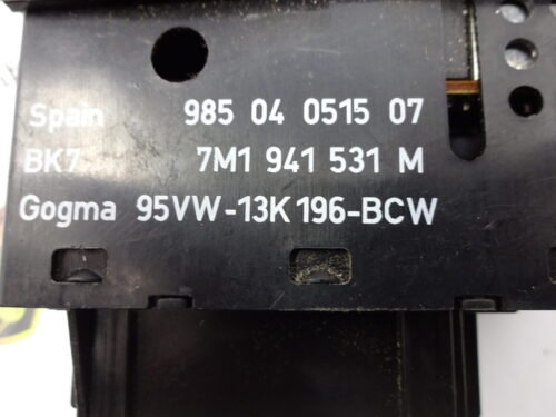 Conmutador de Niebla luces  VW  Sharan Seat Ford 7M1941531M 95VW13K196BCW 98504051507