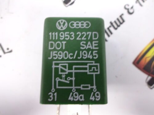 Rele VW AUDI SEAT SKODA 111953227D DOT SAE