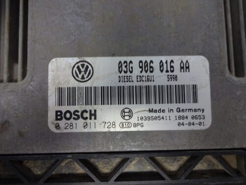 Centralita del motor SEAT Altea  0281011728 03G906016AA