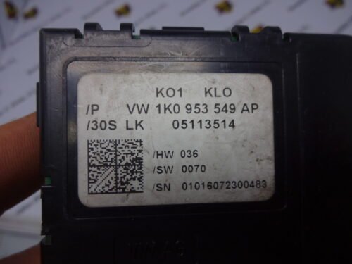 Directivo módulo de rueda  VW Touran Golf Seat Audi 1K0953549AP 1KO953549AP