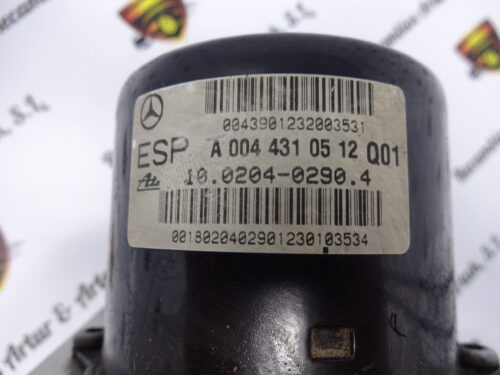 ABS  Mercedes W203 A0044310512 Q01 10020402904 A2035451632 Q02 10094715133