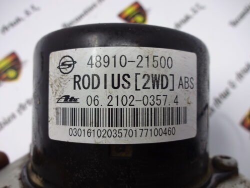 ABS Ssangyong Rodius 4891021500 48910-21500 2WD 06210203574 06210907853 00402147E0