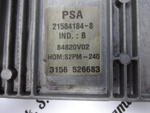 Centralita del motor Citroen C5 9650133080 9644674580 HOM S2PM-240 215841848