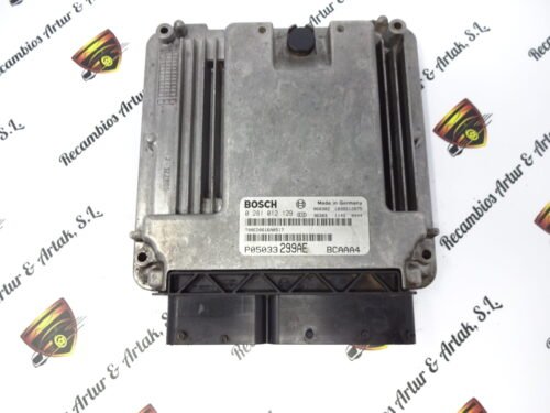 Centralita del motor  Chrysler Dodge 0281012129 P05033299AE 05033299 AE