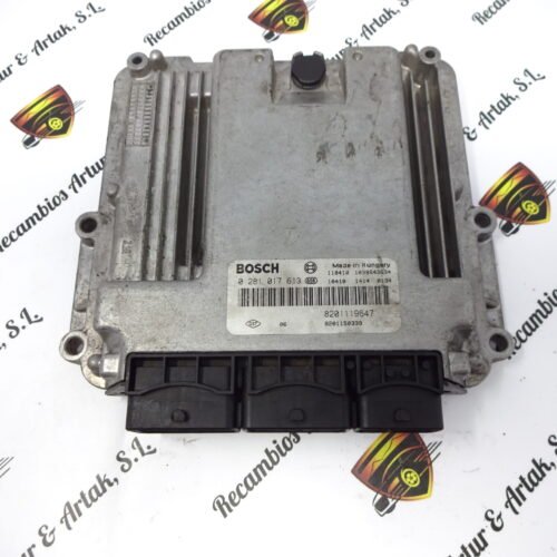 Centralita del motor  RENAULT LAGUNA 0281017613 8201119647 8201150339