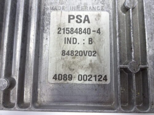 Centralita del motor Peugeot 407 9654131380 9655826580 21584840-4