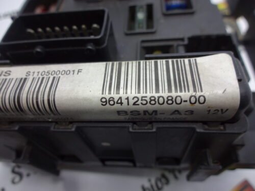 Caja de fusibles Citroen Peugeot 9641258080-00 964125808000 S110500001F  BSM-A3