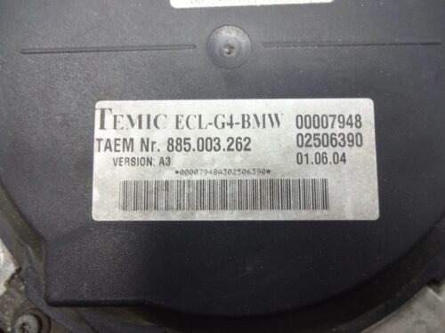 Controlador del ventilador BMW E64 67.32 6946638-00 67326946638-00 12.5V 885003262