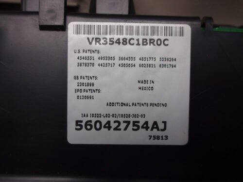 Luz de Techo Interior Jeep Grand Cherokee 56042754AJ