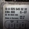 Controlador del ventilador eléctrico Mercedes A0255453232 ESG300 Q-07 898940000