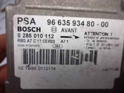 Peugeot 207 9663593480-00 966359348000 0285010112