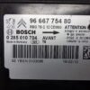 Airbag Centralita Peugeot 3008 9666775480 0285010704 AVANT