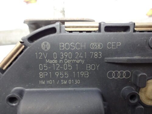Motor del limpiaparabrisas Audi A3 8P1955023J 3397020841 0390241783 8P1955119B