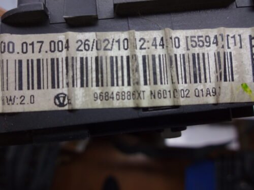Ajuste de los asientos Peugeot 5008 96846886XT