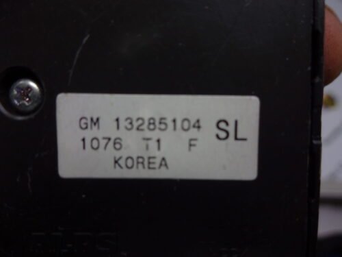 Ajuste de los asientos Opel Insignia 13285104 SL 13285104SL