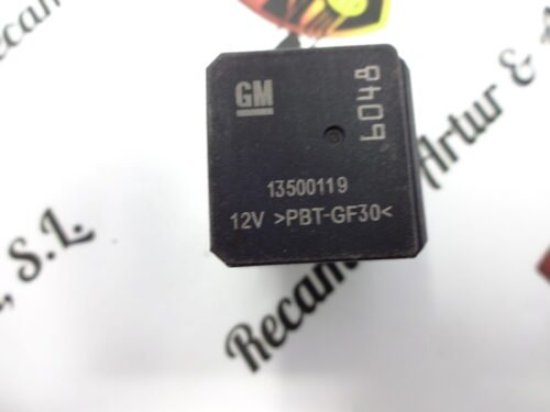 Relé  Rele  OPEL 13500119 GM 12V