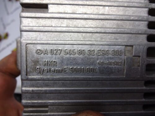 A0275458032 ESG300 E 5001004 Controlador del ventilador eléctrico Mercedes A0275458032 ESG300 E 5001004