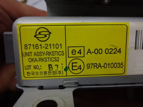 Unidad de control SSANGYONG RODIUS 8716121101 87161-21101
