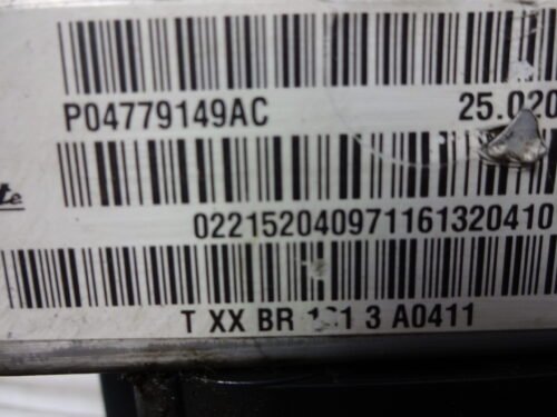 ABS  Chrysler 300 M P04779149AC 04602279AC 25094602993 25020409703 25020905932