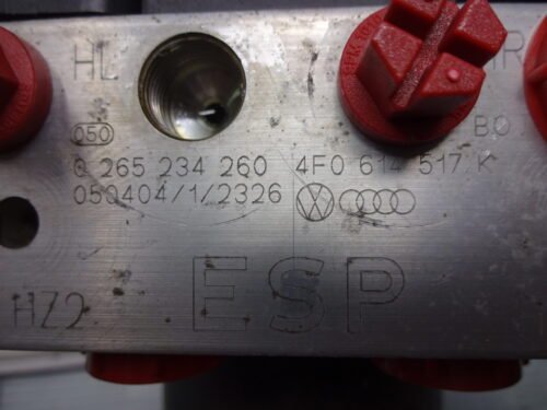 ABS AUDI A6 4FO614517K K04 4F0614517K 0265234260 0265950429 4F0910517K K09 4FO910517K