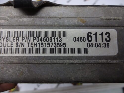 Centralita del motor CHRYSLER STRATUS BERLINA 04606113 P04606113