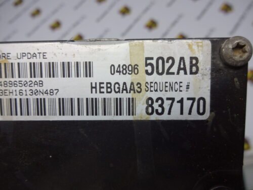 Centralita del motor Chrysler 300M 04896502AB P04896502AB  P04896732AB