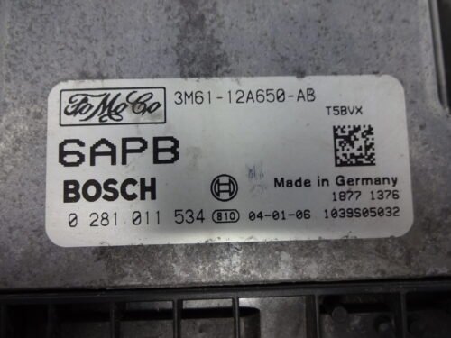 Centralita del motor  Mazda 0281011534 3M6112A650AB 3M61-12A650-AB